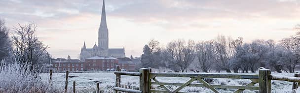 Today we contemplate the majestic Salisbury Cathedral