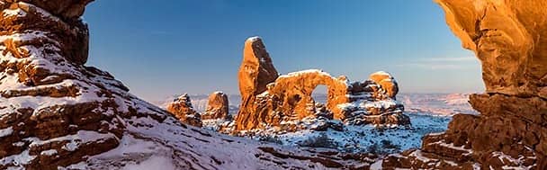 Turret Arch, Arches National Park, Utah, USA-Arco Turret, Parque Nacional de los Arcos