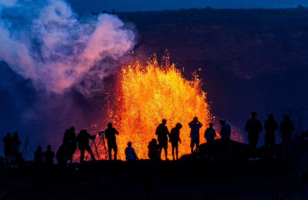 Scenes from the wide variety of volcanic activity on Earth over the past year 