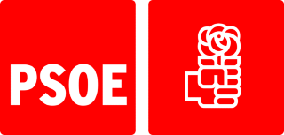 Logotipo del Partido Socialista Obrero Español (PSOE) 